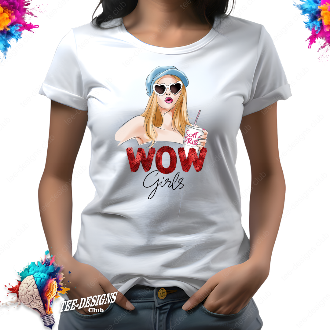 Wow girls 00001 graphic design