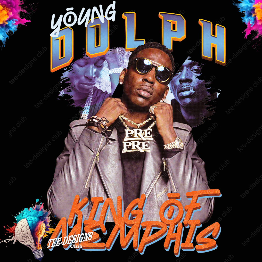 Young Dolph 00001 graphic design